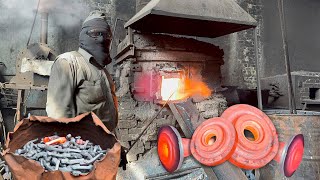 Top 4 Amazing Forging Videos Satisfying Metal Shaping  Metal fabrication [upl. by Annahsirhc172]