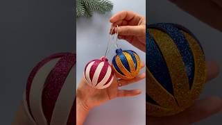 Wow Christmas Decorations How to make Christmas ornaments Tutorial [upl. by Wendye]