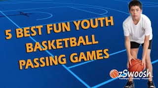 5 Best Fun Basketball Passing Games for Kids [upl. by Adaliah736]