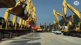 Huaiyun Second hand Excavator Base [upl. by Dihahs]