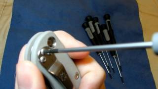 Knife Disassembly Tips Torx Driver Info [upl. by Isobel26]