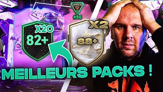 MES 2 CHOIX 88 ICONE TOTY ET LES MEILLEURS PACKS DU JEU VIVE LES 82X20 SUR FC24 [upl. by Kasey]