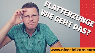 Flatterzunge  EINFACH erklärt  so geht es  so kannst du DIESE trainieren  Flatterzunge üben [upl. by Wendolyn764]