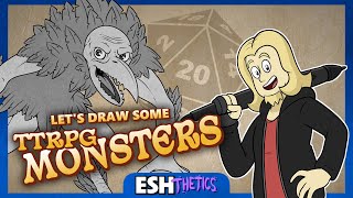 Lets Draw some TTRPG MONSTERS [upl. by Yankee22]