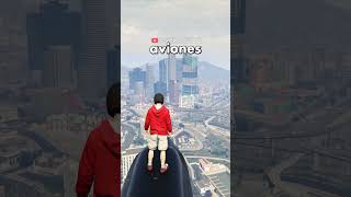 COMO NO CAERTE DE LOS AVIONES en GTA 5 Online gta5stunts gta5online [upl. by Sirdi]