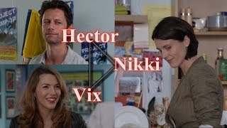 Waterloo Road series 9 Nikki Vix and Hector triangle drama [upl. by Tybi]