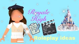 Roleplay ideas in Royale high [upl. by Laine]