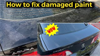 How to restore failing paint on your car [upl. by Glen]