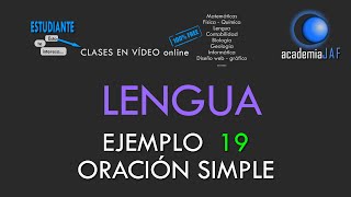 Identificar perífrasis verbal en análisis sintáctico de oración  Lengua Sintaxis  Ejemplo 19 [upl. by Rainie]