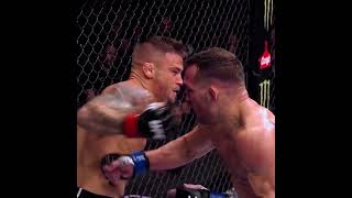 Dustin Poirier vs Mike Chandler Right hook [upl. by Cayser483]