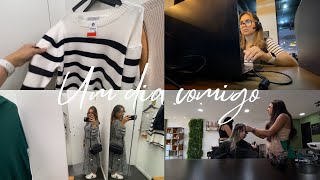 UM DIA COMIGO  COMPRAS NO SHOPPING  MUDEI O CABELO designerdeinteriores vlog [upl. by Eidarb]