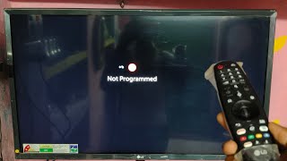 LG Tv Not Programmed Problem  Not Programmed Problem LG Tv techhippi20 [upl. by Animaj879]