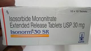 Isonorm 30 MG Tablet SR  Uses Dosage Side Effects Price in hindi [upl. by Kriste]