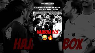 HAZMOLA BOX for Rohit Sir😂🔥 jeewallah pw shorts physicswallah [upl. by Latsyc]