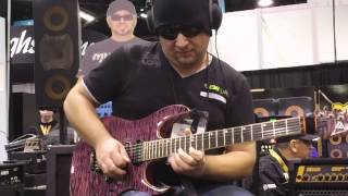 DV Mark MULTIAMP with Marco Sfogli NAMM 2014 [upl. by Stoughton76]