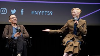 Apichatpong Weerasethakul and Tilda Swinton on Memoria  NYFF59 [upl. by Liana]