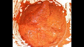 How to Make a Simple amp Delicious Tandoori Marinade Paste [upl. by Arreit]