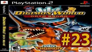 PS2 Digimon World Data Squad Part 23  Mission 11 Dark Area 33 Boss  WarGreymon X amp Chaosmon [upl. by Alleciram]