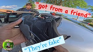 HIS FRIEND SOLD HIM FAKE SHOES WATCHES MY VIDEOS [upl. by Trauner]