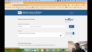 Pubmed Advanced SearchUsing the advanced search builder systematic [upl. by Nageem166]