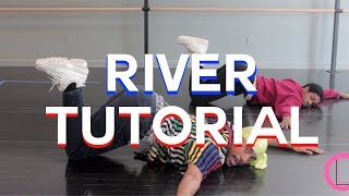 RIVER TUTORIAL  ONLINE CLASS  Bishop Briggs  Lyrik London Choreography [upl. by Emanuela]