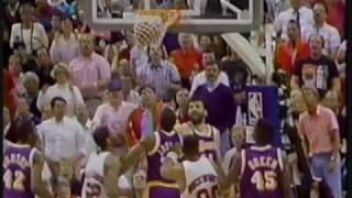 1991 Lakers vs Blazers NBC introwmv [upl. by Alejandra]