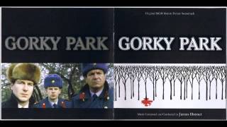 OST  Gorky Park  Irinas ChaseFollowing KirwillChase Through The Park  James Horner [upl. by Htyderem]