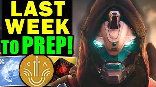 Destiny 2 Final Shape Prep Guide WATCH BEFORE JUNE 3  Huge Tips [upl. by Beltran846]