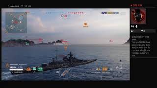 We play World Of Warship Legends Ps4 Prof Gaming Tallking Polish Danish English [upl. by Aynotel]