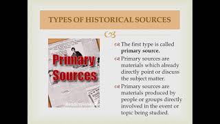 READINGS IN PHILIPPINE HISTORY  UNDERSTANDING SOURCES  CHARIE SAN AGUSTIN [upl. by Nyledam]