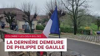 Philippe de Gaulle  sa dernière demeure sera à Colombey [upl. by Amando]