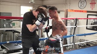 REGIS PROGRAIS HOW TO CUT OFF RING amp ATTACK OPPONENT TRAINING DRILL [upl. by Trah693]