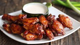 Oven BBQ Chicken Wings [upl. by Kermit734]