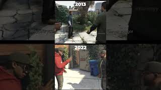 Lamar Roasts Franklin 2013 vs 2022 gta5 gtav recommended viral [upl. by Solracesoj]