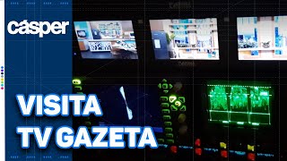 Visita a TV Gazeta  Faculdade Cásper Líbero [upl. by Poland161]