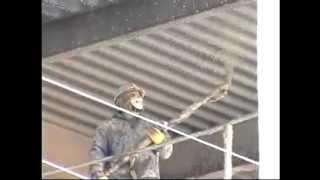 SprayApplied Cementitious Fire Resistive Material SFRM or Field Testing Video [upl. by Weidman]