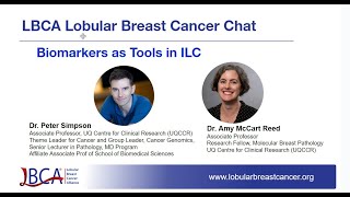 LBCA Lobular Breast Cancer Chat Biomarkers as Tools in ILC [upl. by Anidualc]