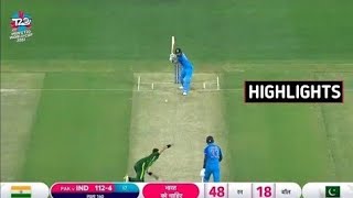 india vs pakistan T20 world highlights 2022  Ind vs pak world cup match highlights 2022 [upl. by Rue]