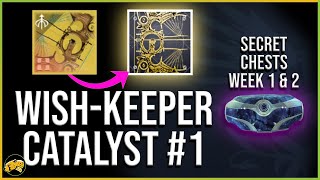 Destiny 2  WishKeeper Catalyst  LEGEND Starcrossed Guide  Secret Chests  Taraniss Treasures [upl. by Sidnee]