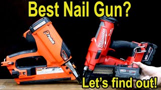 Best Nail Gun Nailing Power in Wood amp Composite Decking Speed Tip Grip Noise Weight [upl. by Rayburn]