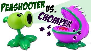 Plants vs Zombies Peashooter Popper vs Chomper Popper [upl. by Lorelei]