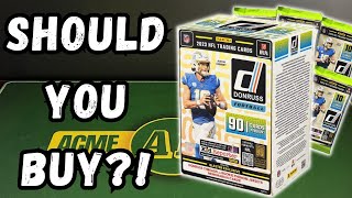 SURPRISINGLY GOOD 2023 Donruss Elite Football Blaster Box Review [upl. by Fattal]