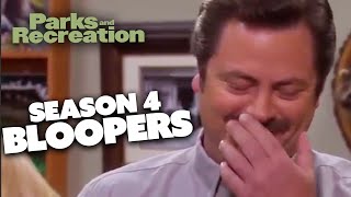 Bloopers VS The Original Scene Parks and Recreation  Comedy Bites [upl. by Eves]