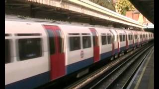 District and Piccadilly Line departure from Barons Court [upl. by Enairb865]