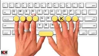 Learn the Basics of Touch Typing with KeyBlaze [upl. by Mikey]