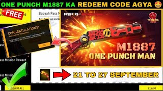 FREE FIRE REDEEM CODE TODAY 28 SEPTEMBER REDEEM CODE FREE FIRE  FF REDEEM CODE TODAY 28 SEPTEMBER [upl. by Trilly]