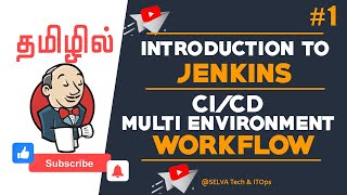 Jenkins Introduction amp CICD Workflow Explained in Tamil  Jenkins Tutorial 1 [upl. by Akemahs]