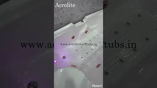 Jacuzzi bathtub With Rosegold Fitting  Model No509  Category  D [upl. by Narayan]