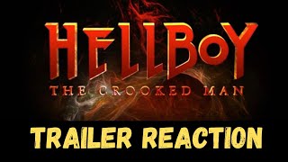 Hellboy The Crooked Man Official Trailer Comic Con REACTION [upl. by Nalyd856]