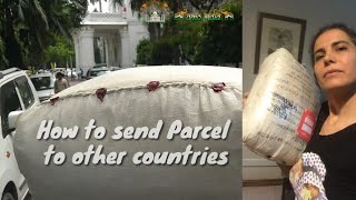 How to send parcel to Europe from India by India post [upl. by Ecar]